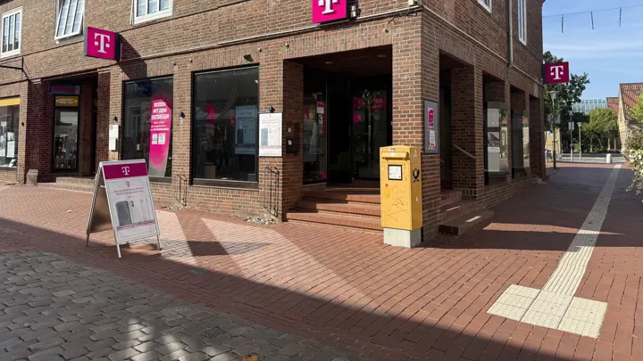 Außenansicht des Shops in Kappeln