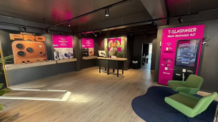 Innenansicht des Shops in Kappeln